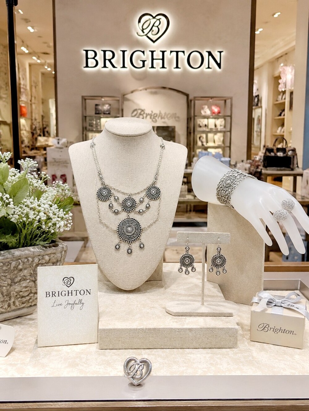 Brighton 3 Pc Set / Necklace / Bracelet / Earring Set